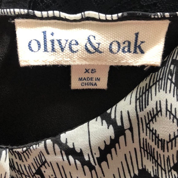 Olive & Oak Mini Front/Maxi Back Dress SZ XS - Picture 5 of 5